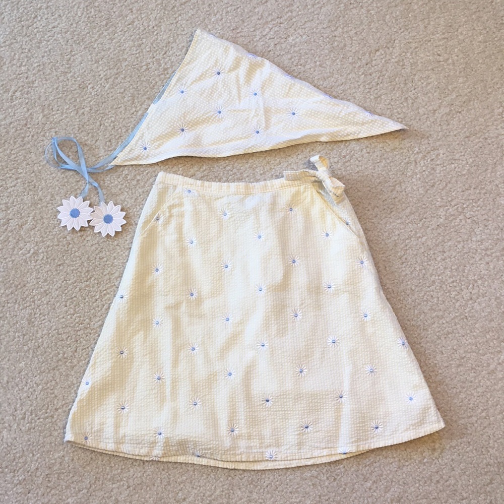 NWOT GAP seersucker skirt and bandana